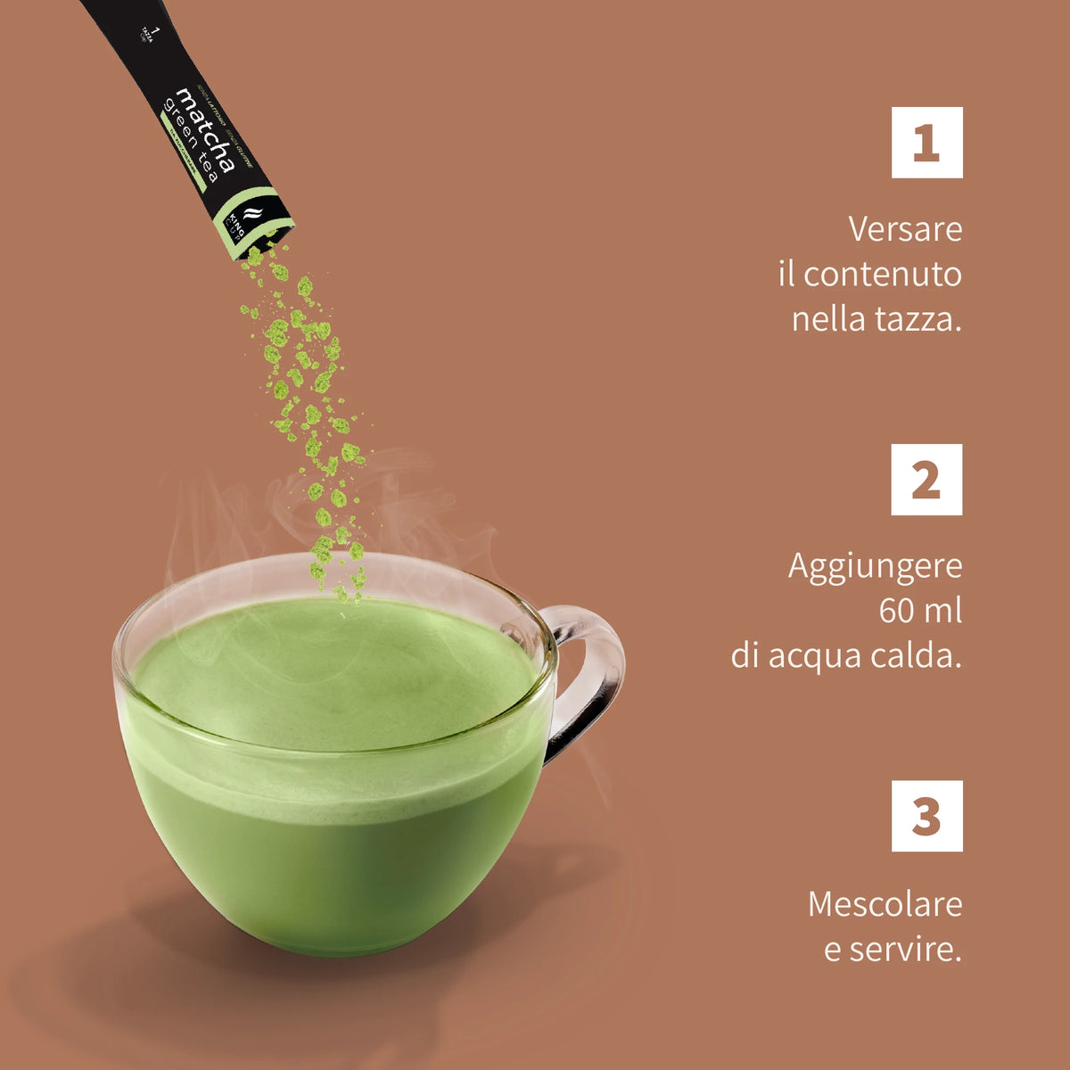 Matcha Green Tea - 10 bustine solubili