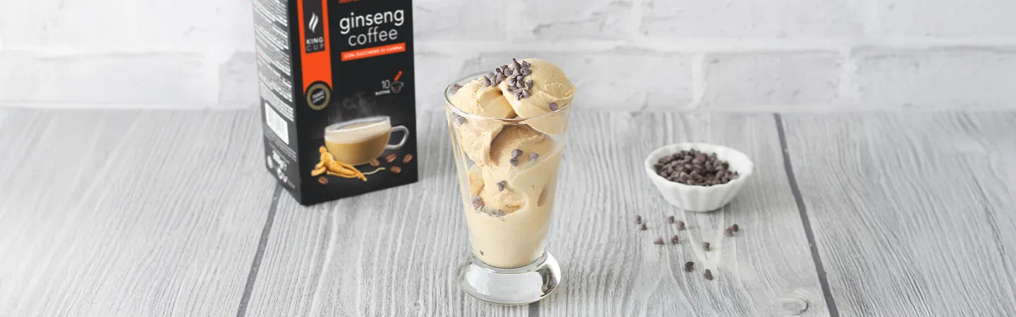 Frozen yogurt al caffè al ginseng King Cup