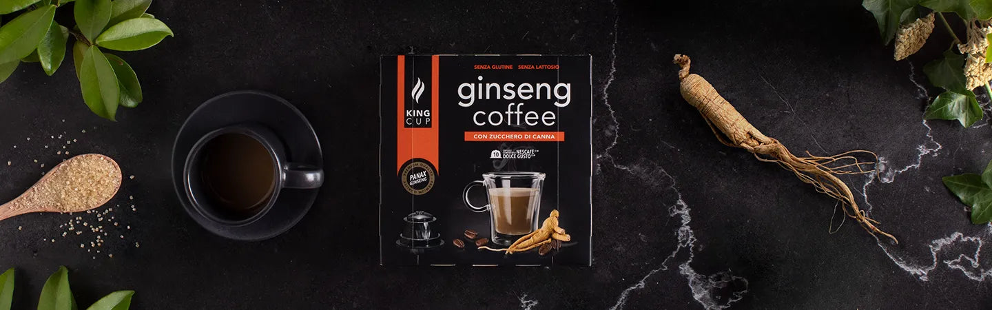 Capsule ginseng Dolce Gusto: qualità e aroma King Cup