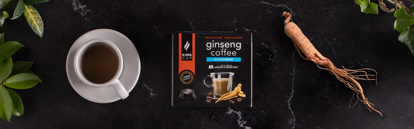 Capsule al ginseng compatibili Lavazza* A Modo Mio*®: il caffè è servito