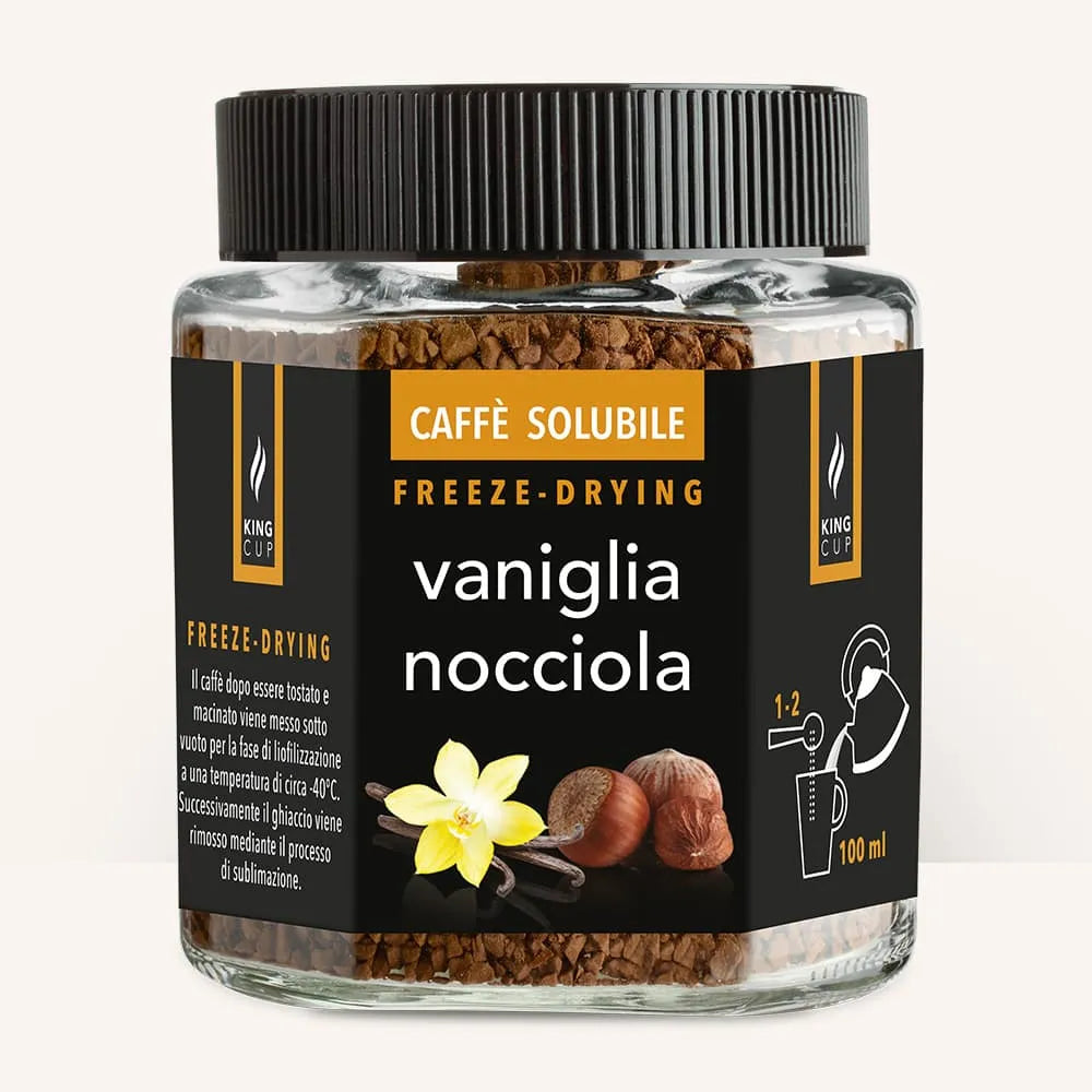 Caffè Freeze Dried 50g - Vaniglia & Nocciola