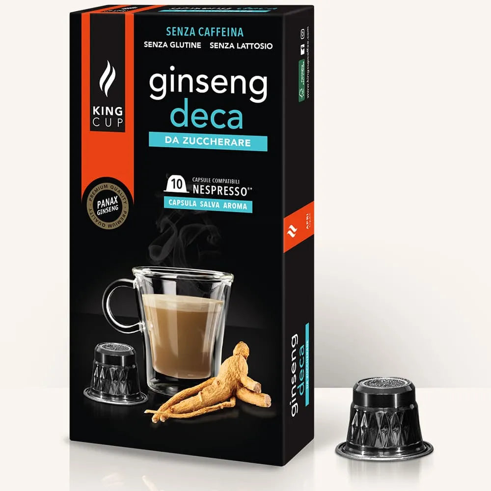 Ginseng Deca da zuccherare - Capsule Nespresso®*