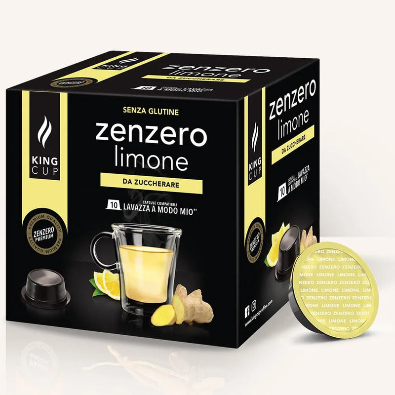 Zenzero Limone - 10 Capsule Lavazza® A Modo Mio®*