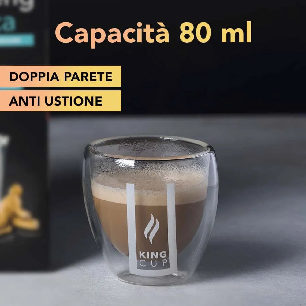 2 tazzine omaggio + 100 capsule Ginseng Coffee Con zucchero di canna Nespresso®*