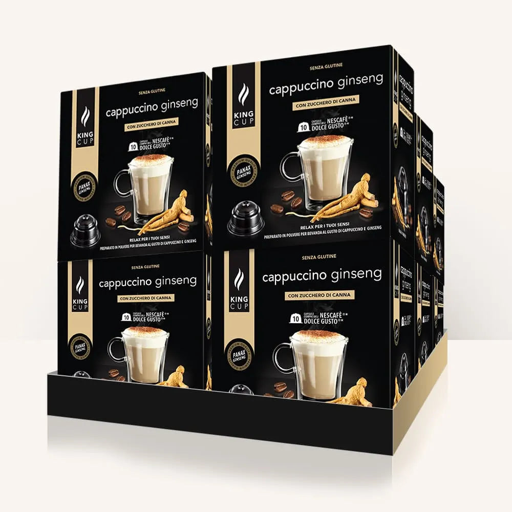 120 Capsule Nescafè* Dolce Gusto®* Cappuccino Ginseng