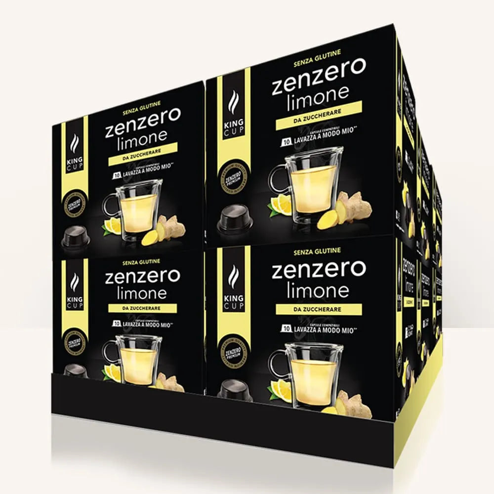 120 Capsule Lavazza® A Modo Mio®*  Zenzero Limone