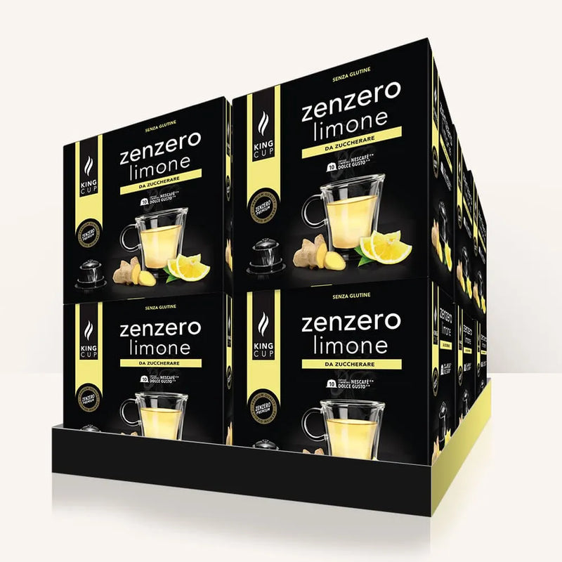 120 Capsule  Nescafè* Dolce Gusto®*  Zenzero Limone