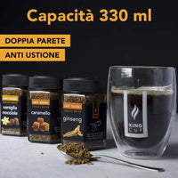 6 x Caffè Freeze Dried + Tazza doppio vetro