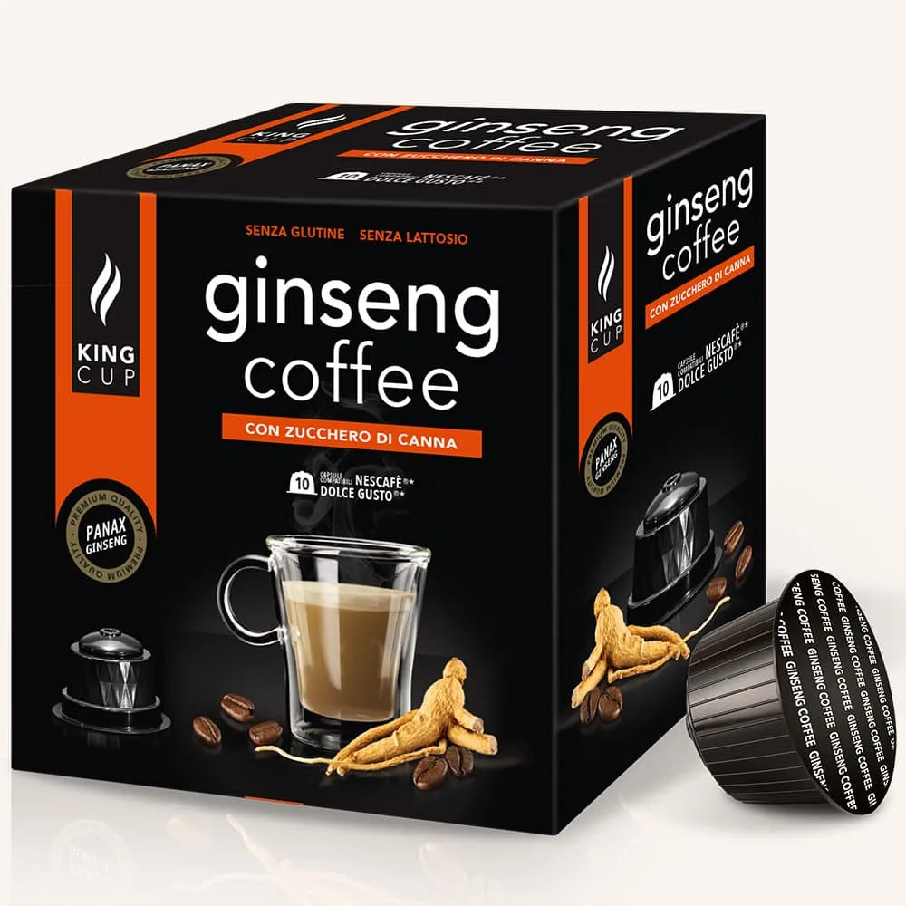 Caffè al Ginseng con zucchero di zanna - Capsule Nescafè* Dolce Gusto®*