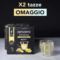 2 tazzine omaggio + 100 capsule zenzero e limone Nescafè Dolce e Gusto®*