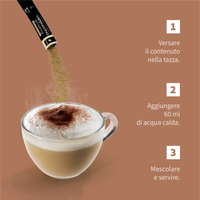 Cappuccino Ginseng - 10 bustine solubili