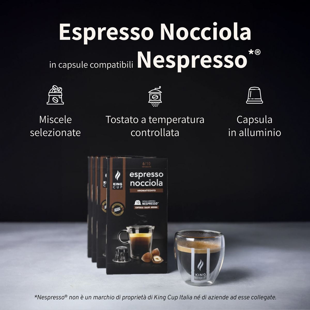 Espresso alla Nocciola - 10 Capsule Nespresso®*