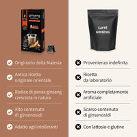 Caffè al Ginseng con zucchero di canna - Capsule Nespresso®*