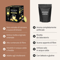 2 tazzine omaggio + 100 capsule zenzero e limone Nescafè Dolce e Gusto®*