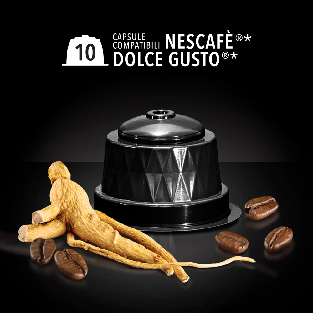 Ginseng & Matcha. Capsule compatibili Dolce Gusto