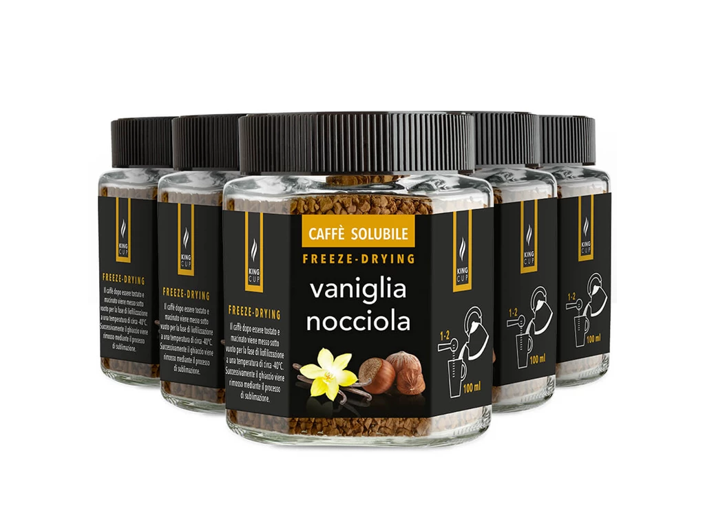 X6 Caffè Freeze Dried - Vaniglia & Nocciola